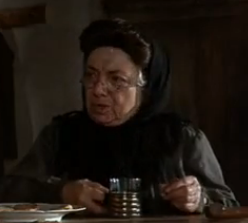 Yenta, the matchmaker from Fiddler on the Roof