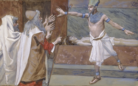 Pharoh and His Dead Son . Painting by Tissot, Jewish Museum. Don’t you know that Egypt is lost?” (Exodus 10:7), Pharaoh’s advisors told him.
