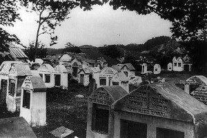 The Old Vilna cemetery before the Nazis invaded and the Soviets leveled it into a soccer field. Vilna is now a vast Jewish graveyard to the remembrance of what once was a remarkably vibrant center of Jewish life. 